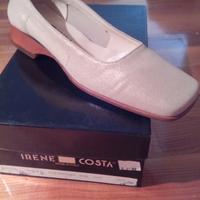 Scarpa donna beige-oro