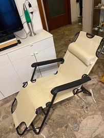 Sdraio reclinabile e pieghevole