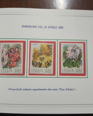 Emissione carte valori postali 1983