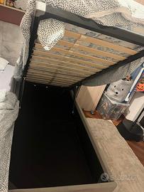 2 letti singoli a contenitore
