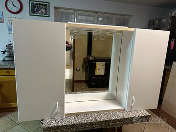 mobile bagno con specchio