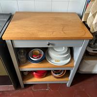 Isola cucina Tornviken IKEA piano lavoro