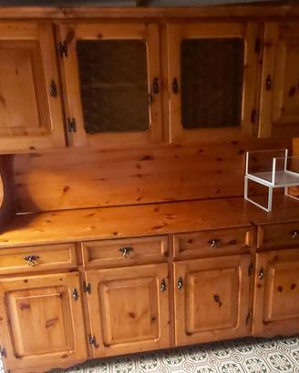 credenza in pino
