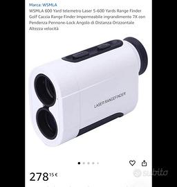 Telemetro laser per Golfisti