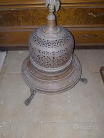 Antico Braciere Artistico in Ottone