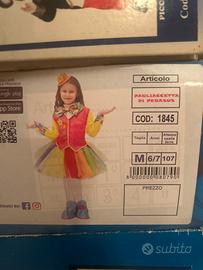 Vestito bambina pagliaccetta di pegasus