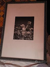 Acquaforte "Jazzman" di Giancarlo Cazzaniga