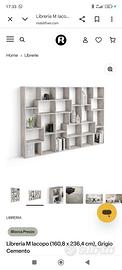 Mobili Fiver Libreria Iacopo M  (160,8 x 236,4 cm)