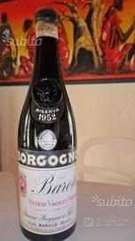 Barolo riserva borgogno 1952 medaglia d'oro