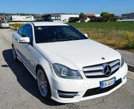 Macchina classe c coupè cambio manuale