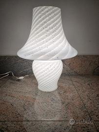 Grande lampada Murano Fungo Mazzega turbinio