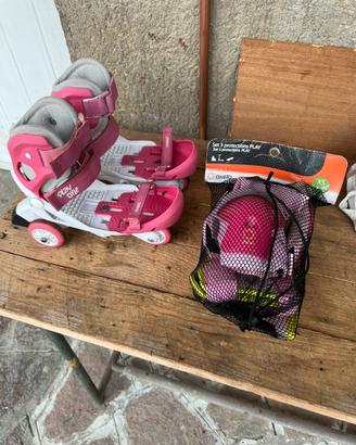 Pattini a rotelle bambina