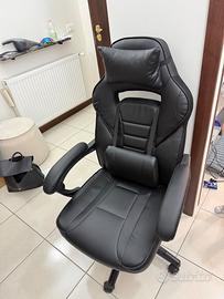 Sedia gaming ergonomica