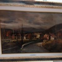 Dipinto a olio Arturo Bonanomi 