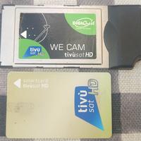 CAM Tivusat - Tvsat HD con tessera Gold.