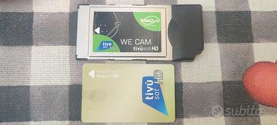 CAM Tivusat - Tvsat HD con tessera Gold.