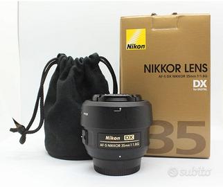 Nikon 35mm f 1.8 dx
