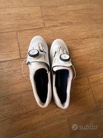 Scarpe bici shimano sphyre bianche