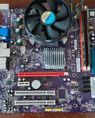 Bundle 2 Schede Madri Intel 478 e 775 + RAM e CPU