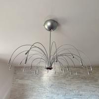 Lampadario in acciaio