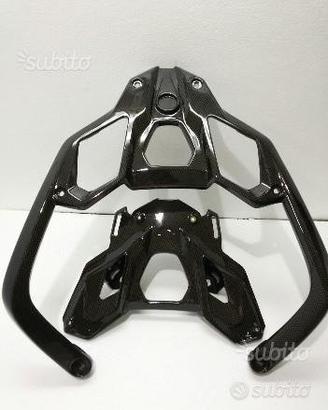 Maniglione top case carbonio bmw r 1200 gs / adv