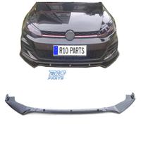 SPOILER LIP VOLKSWAGEN VW GOLF 7 7.5 NERO LUCIDO