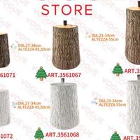 tronco in alluminio per albero di natale 