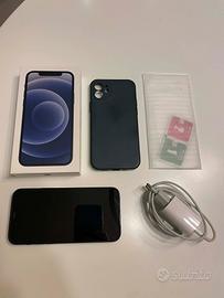 Apple iPhone 12 128 GB Nero con Scatola + Omaggi