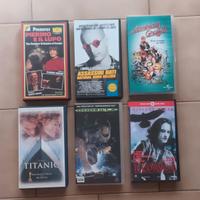VHS Lotto 6 VHS anni '90