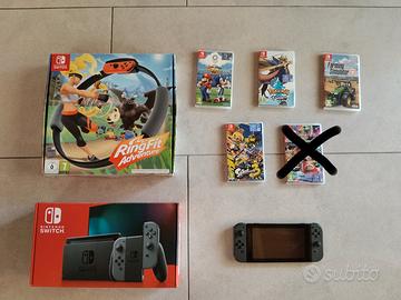 Nintendo Switch  Grigia + Giochi