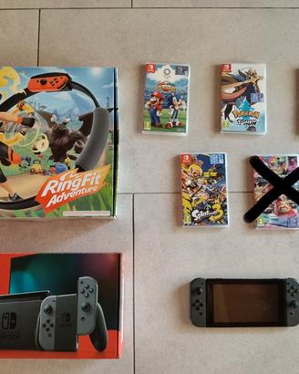 Nintendo Switch  Grigia + Giochi