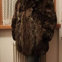 PELLICCIA ECOLOGICA MARRONE TG 46