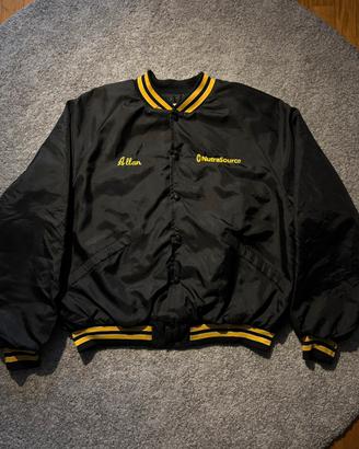 Vintage USA Satin Bomber Jacket King Louie