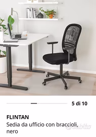 SEDIA PER UFFICIO 