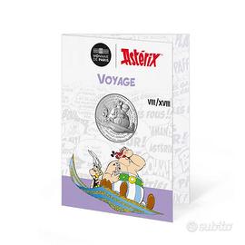 Moneta d'Argento ASTERIX Voyage - Zecca di Francia