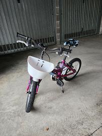 bici bambina 16 pollici 