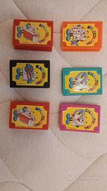 6 libricini libromania vintage vuoti