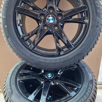 cerchi e gomme completi BMW SERIE 1 originali