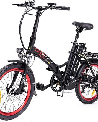 e-bike Argento Piuma + Bici Elettrica Pieghevole