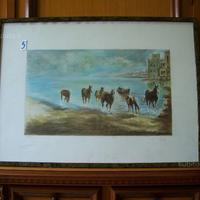 Quadro M. Carofiglio con cornice. Esemplare