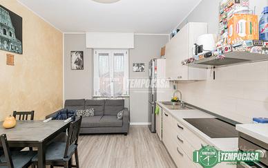 BILOCALE TRASFORMATO IN TRILOCALE DAL DESIGN MODER