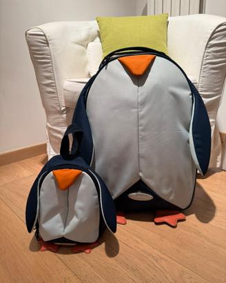 Trolley/zainetto Sammy Samsonite Pinguino bambini