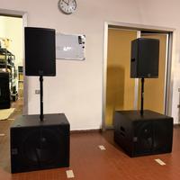 Impianto audio Martin audio
