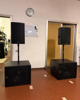 Impianto audio Martin audio