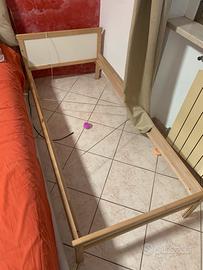 Lettino ikea nuovo con rete