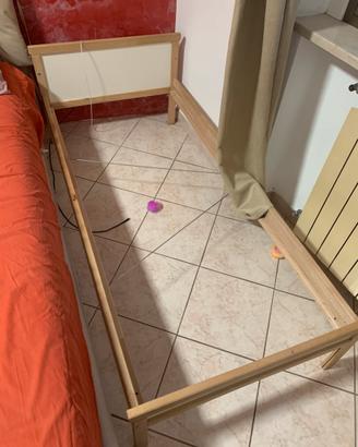 Lettino ikea nuovo con rete