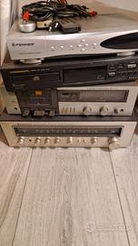 impianto stereo vintage