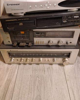 impianto stereo vintage