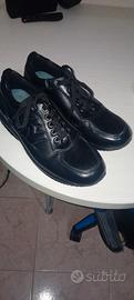 scarpe uomo nere lucide numero 44
