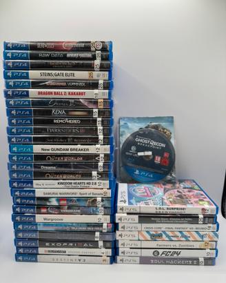 Giochi ps4 e ps5